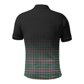 McFarlane Hunting Ancient Tartan Crest Polo Shirt - Thistle Black Style